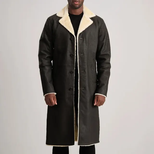Kole Black Leather Double Rider Jacket